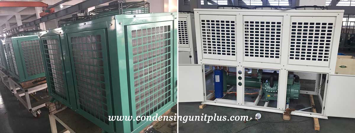 High Quality Vertical Outdoor Air Cooled Condensing Unit Production