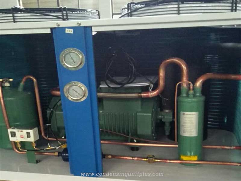 inside condensing unit